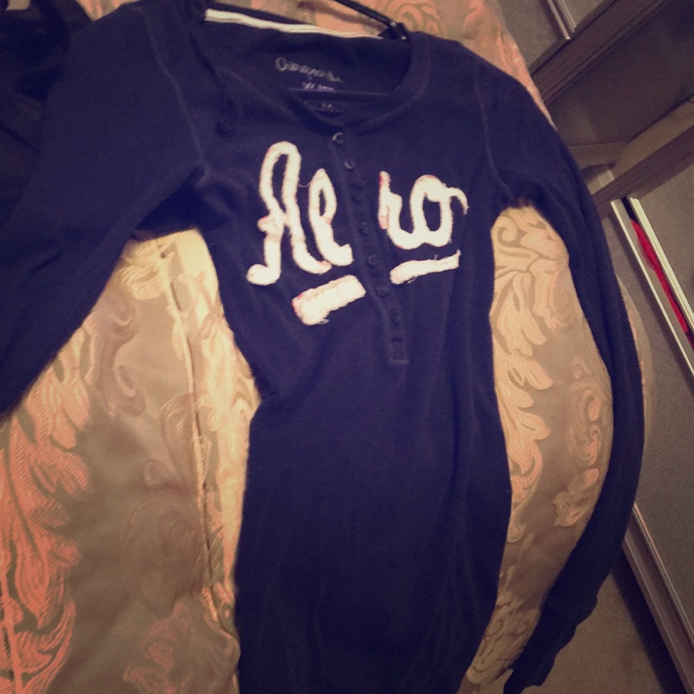 Aeropostale plain long sleeve tee